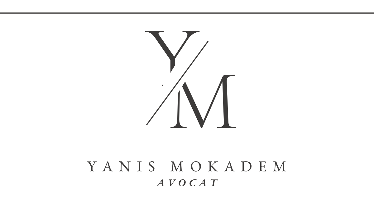 Carte de visite Yanis Mokadem Avocat